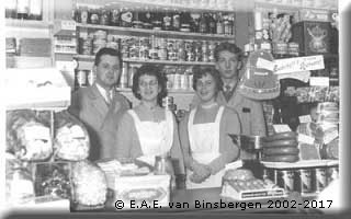 Winkelpersoneel in de jaren 50