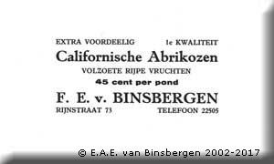 Advertentie abrikozen