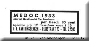 Advertentie Medoc