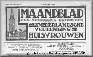 Maandblad NVH voorzijde