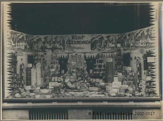 Etalage Kerst 1937