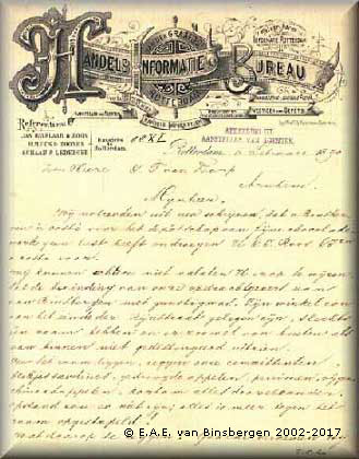 Brief handels inormatie bureau
