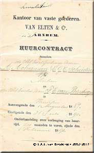 Eerste huurcontract