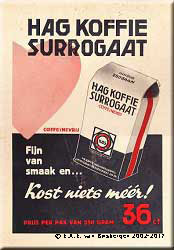 Koffie Hag reklame