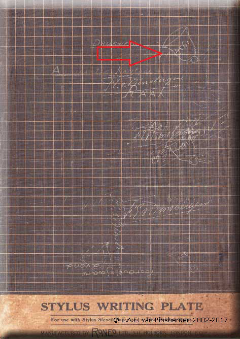 Verspreide folder uit 1933