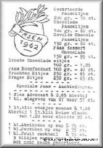 Verspreide folder uit 1962